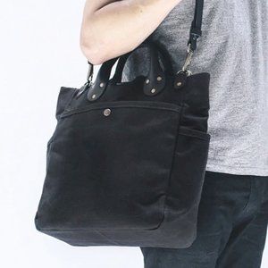 Winter Session Garrison Waxed Canvas Carryall